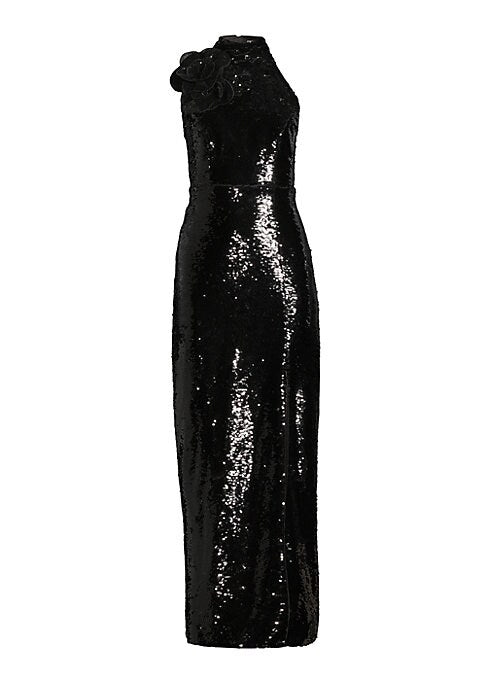 Sequined Elegance Gown