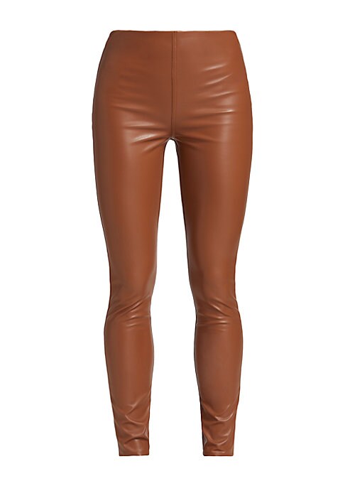 Chic Faux Leather Skinnies