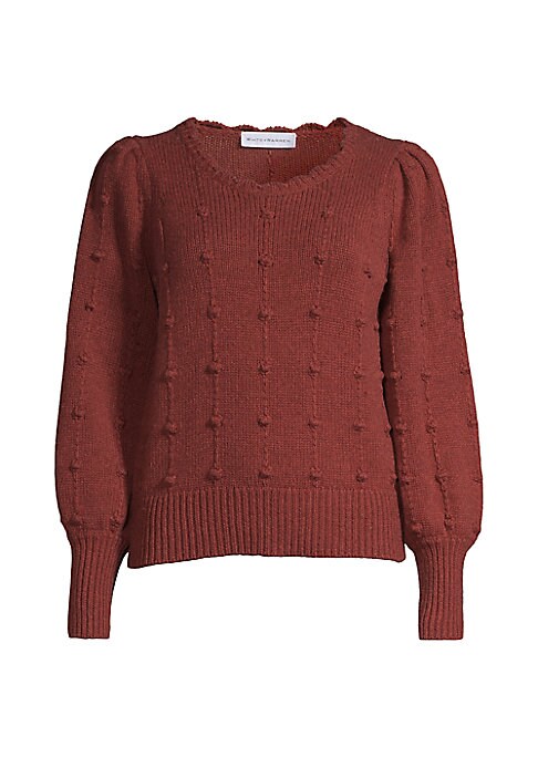 Dotted Scallop Sweater