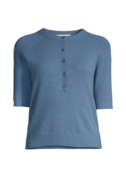 Cashmere Elbow Sleeve Top