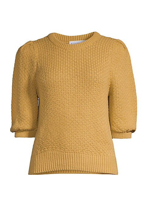 Textured Puff Knit Sweater