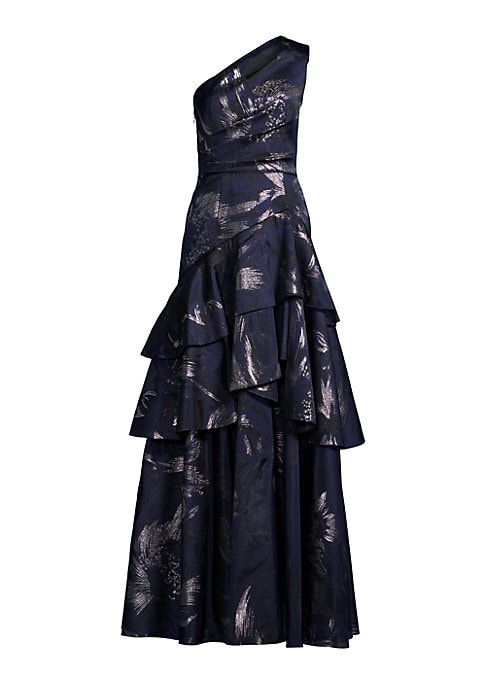 Elegant Asymmetric Ballgown