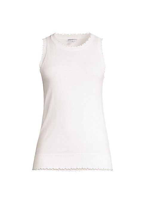 Distressed Cotton Tank
