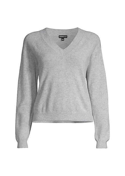 Cozy Cashmere V-Sweater