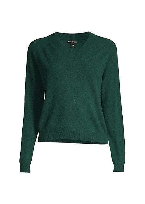 Cozy Cashmere V-Neck Pullover