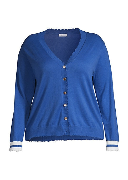 Striped Sleeve Cardigan