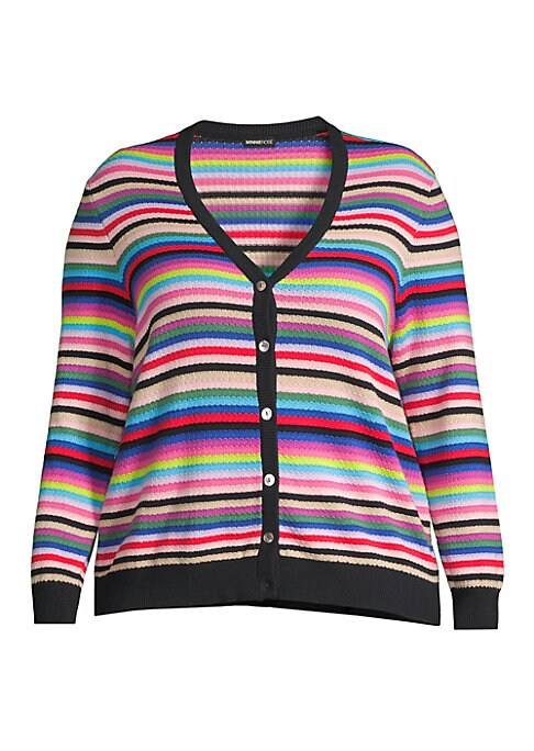 Cozy Striped Cardigan