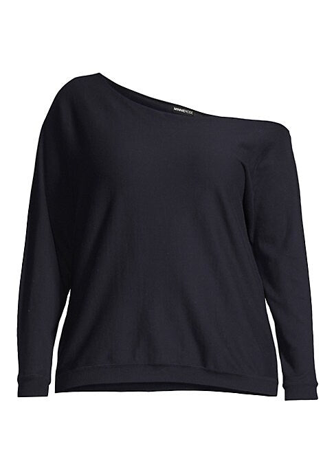 Asymmetric Cashmere Blend Top