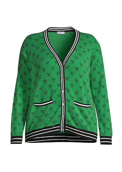 Chic Cashmere Tennis Cardigan