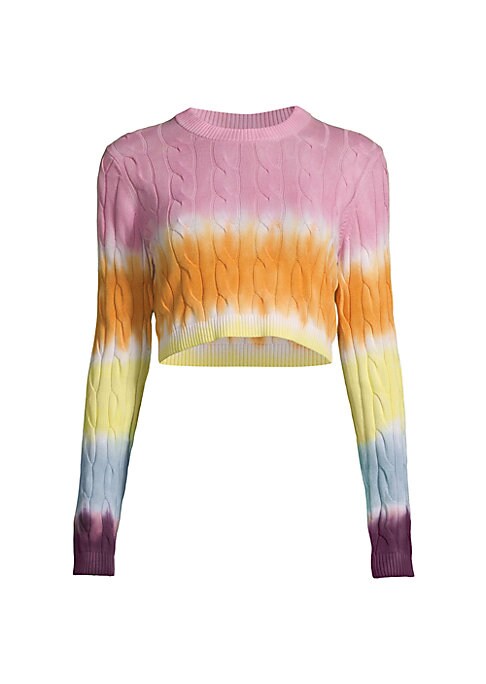 Vibrant Knit Crop Top