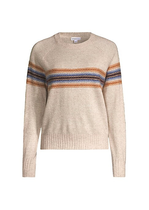Cozy Cashmere Striped Sweater