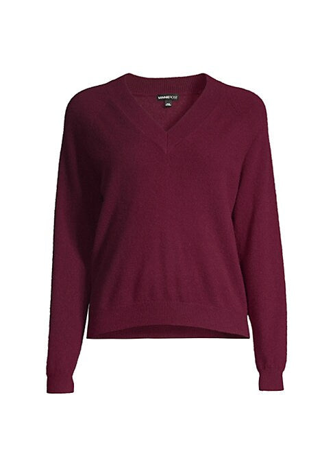 Cozy Cashmere V-Sweater