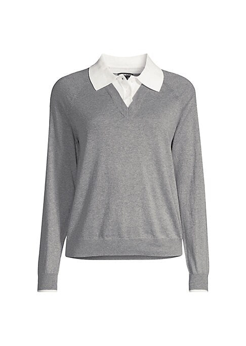 Cozy Contrast Sweater