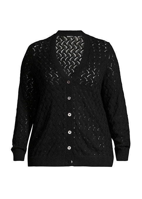 Cozy Pointelle Cardigan