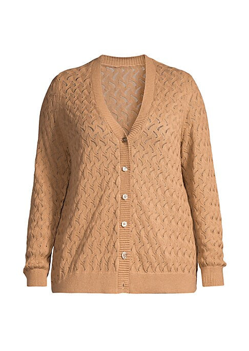 Cozy Pointelle Cardigan