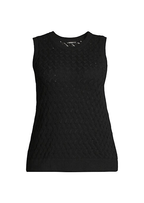 Cashmere Cotton Sleeveless Top