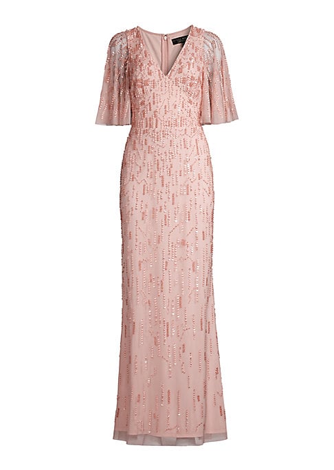 Sparkling Flutter Gown
