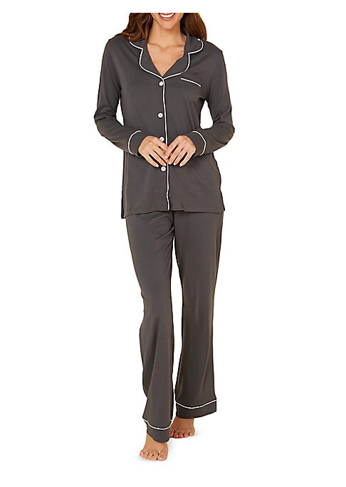 Cozy Contrast Pajama Set