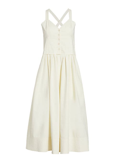 Cross-Back Summer Dress