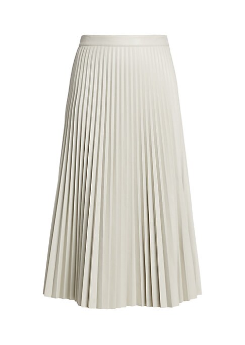 Chic Pleated A-Line Skirt