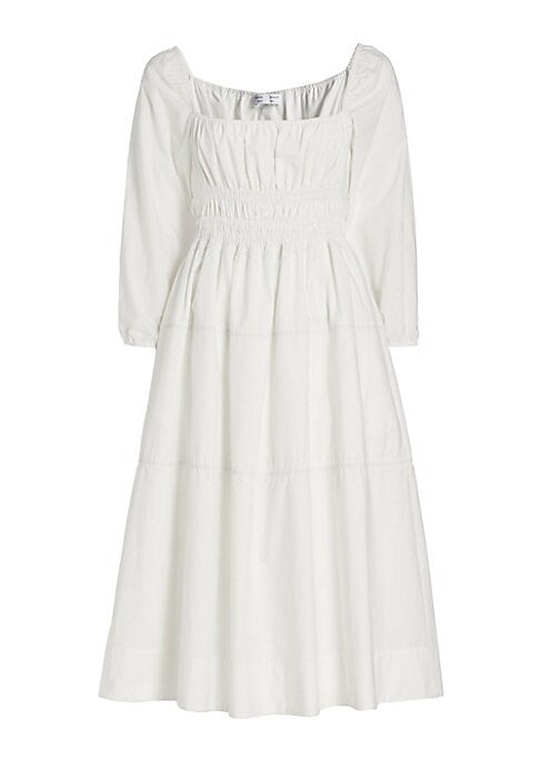 Chic Cotton Midi Dress