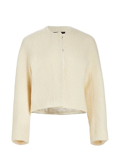 Chic Textured Knit Jacket