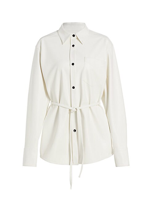 Chic Faux Leather Jacket