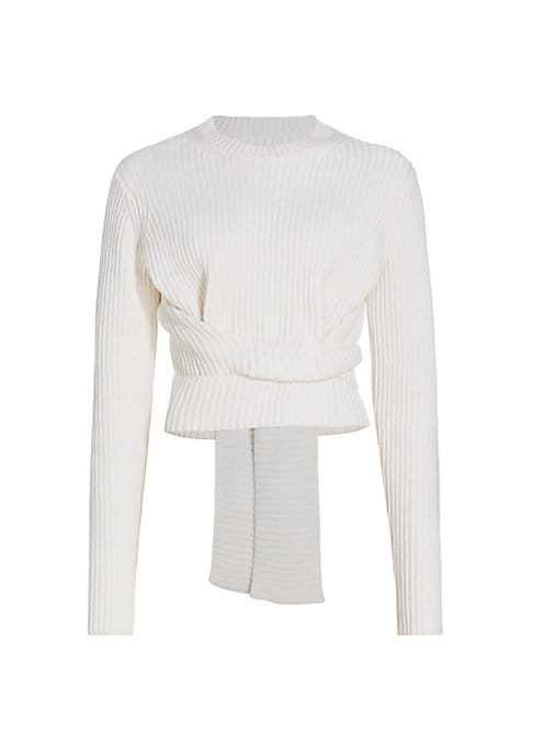 Cozy Tie Front Sweater
