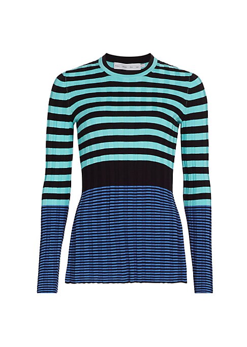 Chic Striped Knit Top