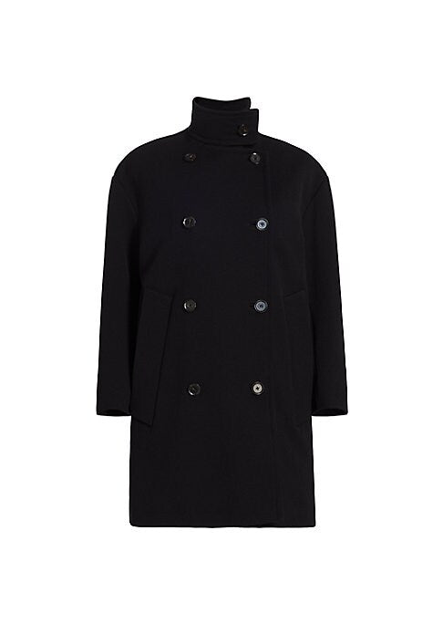 Dramatic Stand Peacoat