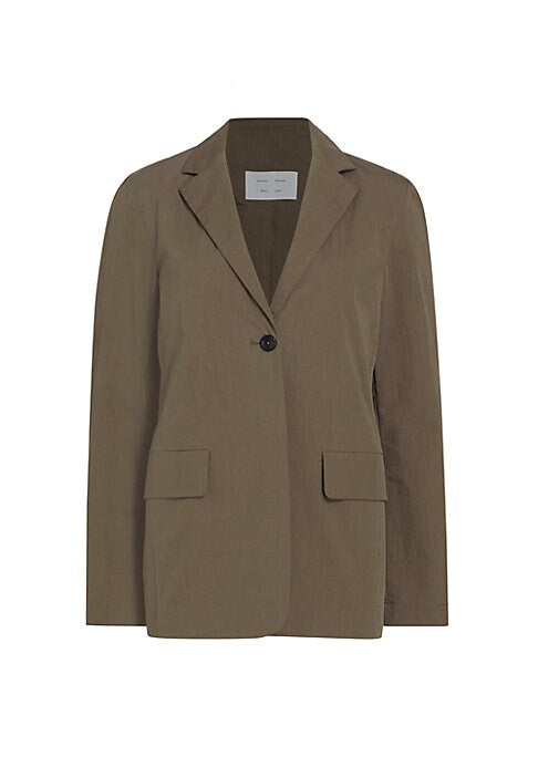 Belted Tech Blazer
