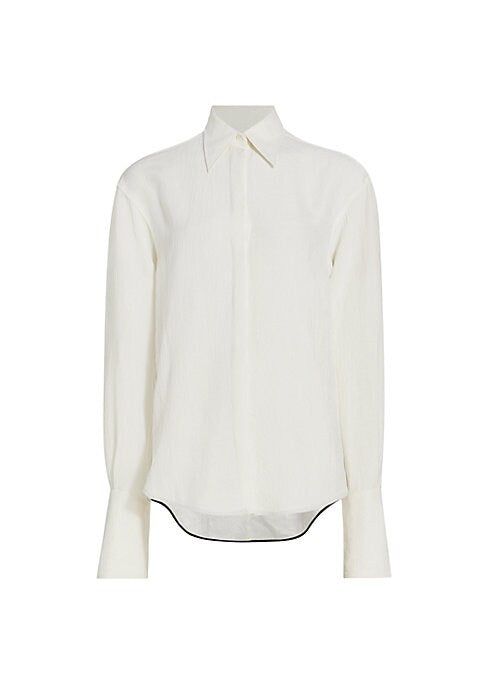 Sleek Satin Oversized Shirt