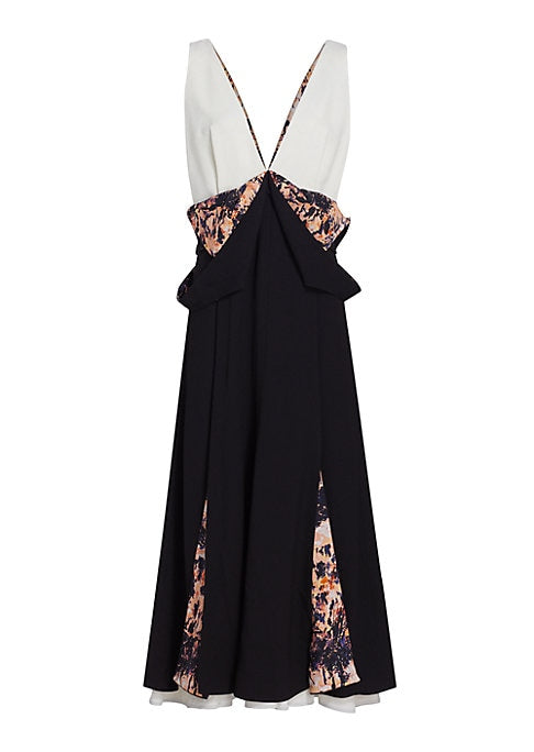Floral Elegance Midi-Dress