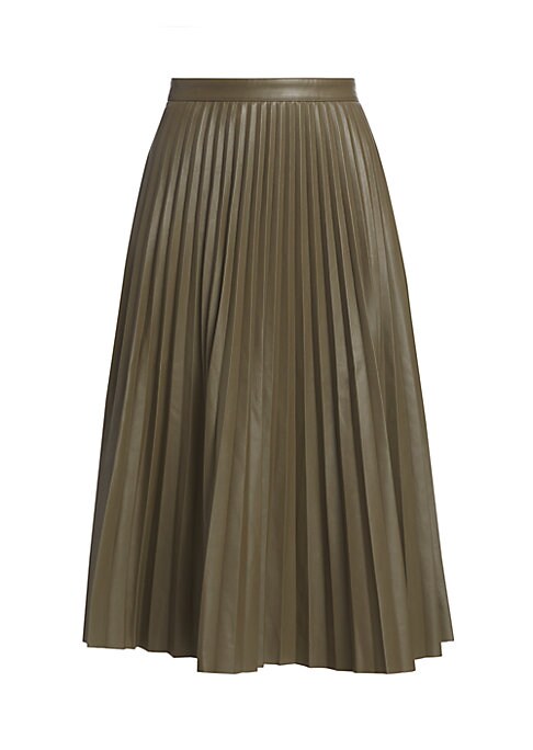 Chic Pleated Midi Skirt