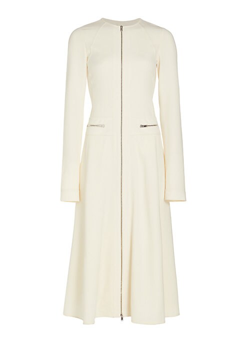 Chic Zip Maxi Dress