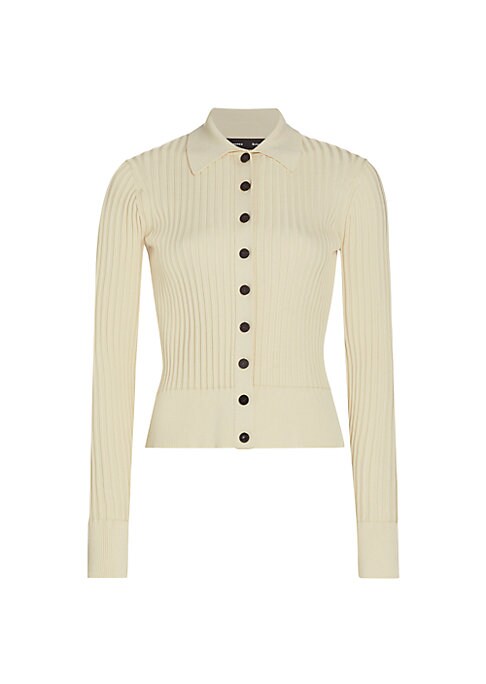 Chic Ribbed Cardigan