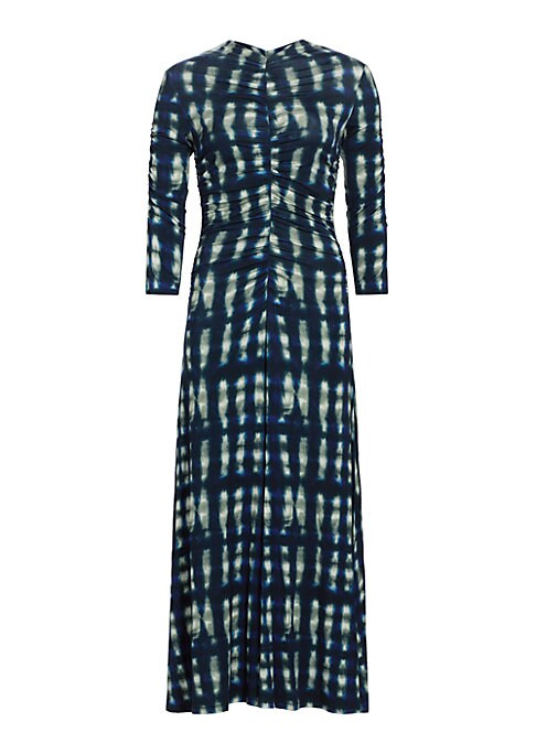 Vibrant Midi Tie-Dye Dress