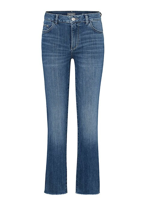 Sculpted Indigo Ankle Jeans