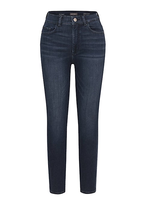 Sculpted Indigo Ankle Jeans