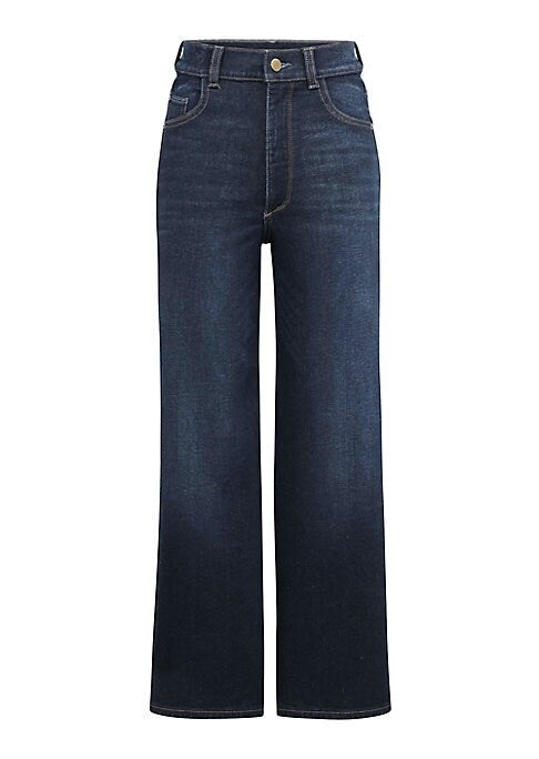 Chic Retro High-Waisted Jeans