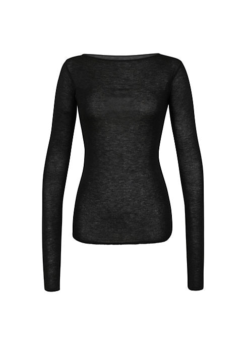 Chic Sheer Knit Top