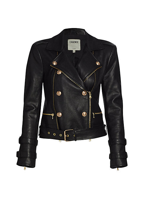 Chic Moto Leather Jacket