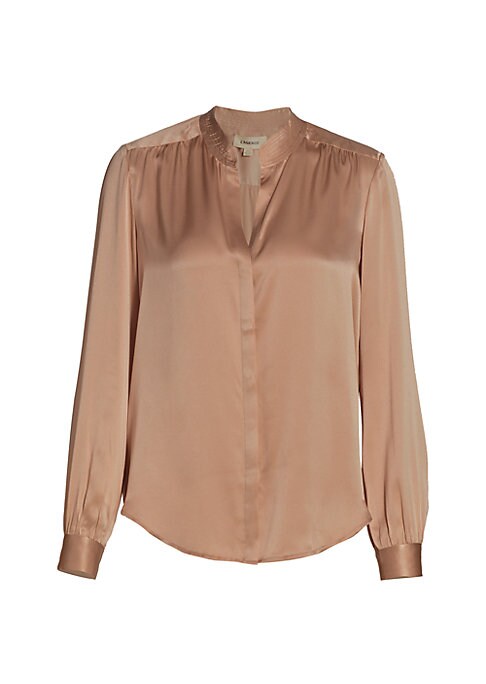 Silk Charmeuse Elegance Blouse