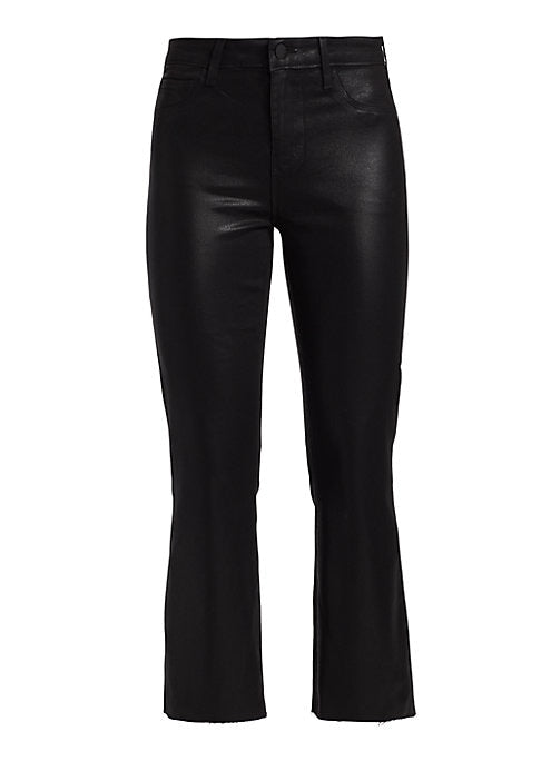 Flare Fit Crop Trousers