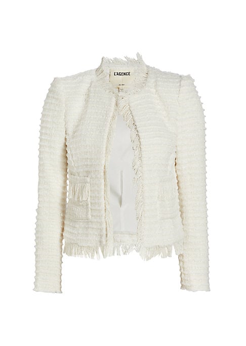 Fringe Metallic Jacket