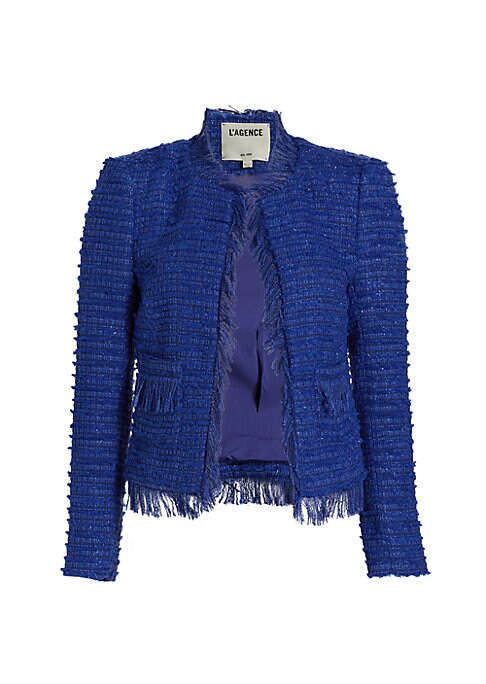 Fringe Metallic Jacket