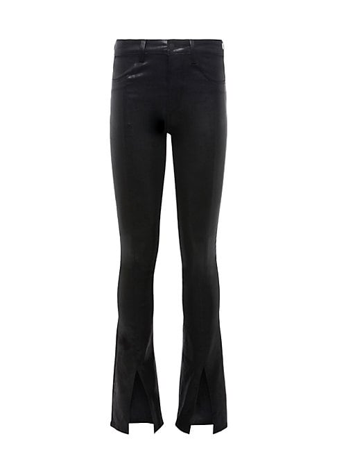 Chic Split-Hem Trousers