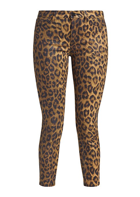 Cheetah Print Skinny Jeans