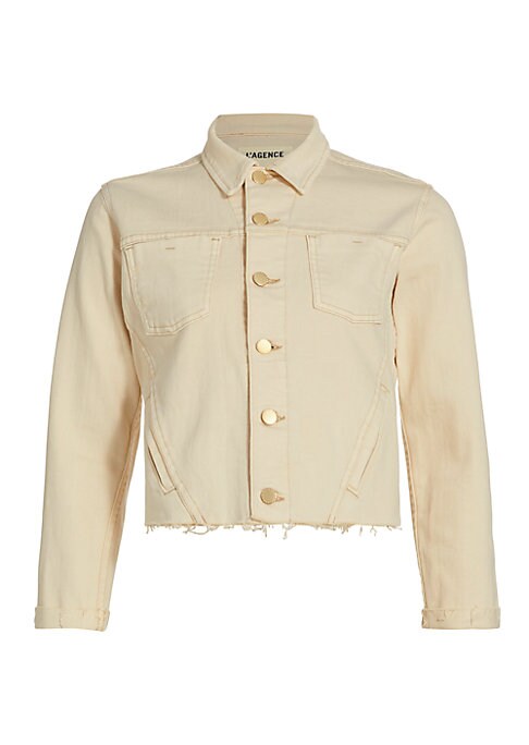Chic Stretch Denim Jacket
