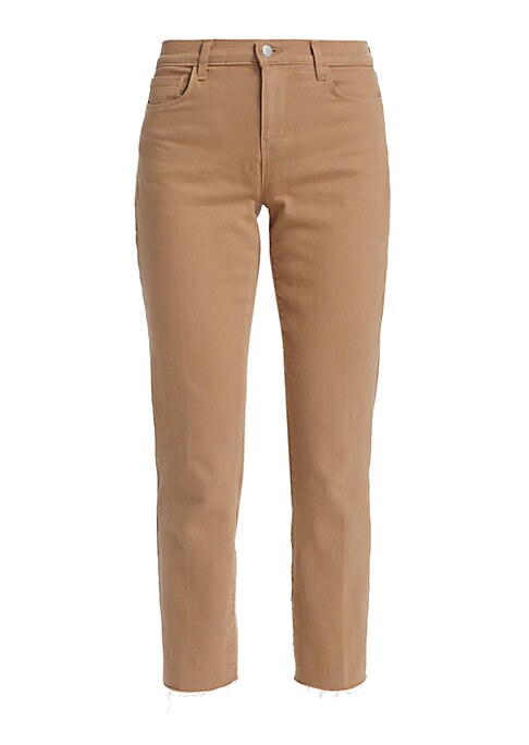 Chic Cropped Slim Trousers